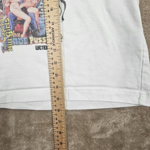 WE11DONE Movie Collage Graphic Tee Escort Bikini Sexy Thong Fashion Smoking Hot - Picture 4 of 10